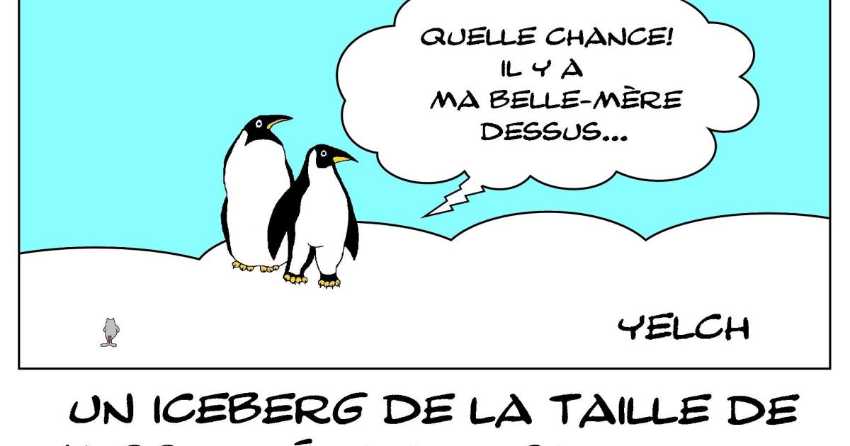 Iceberg fuyant