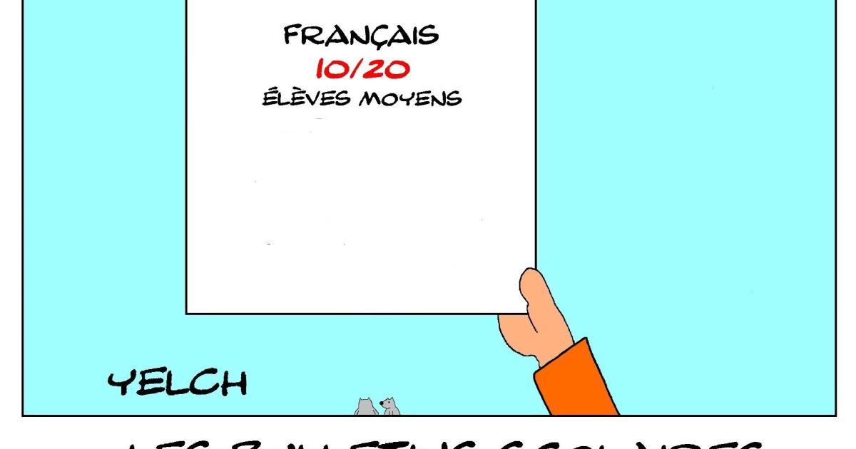 les bulletins scolaires d'Alain Delon : français