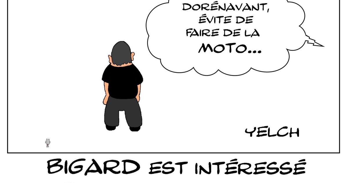 bigard aime-t-il la moto?