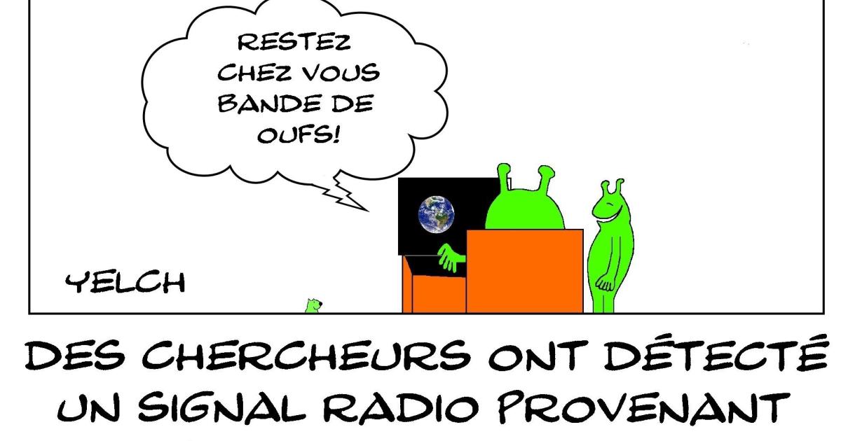 Avertissement sur les ondes dans l'espace