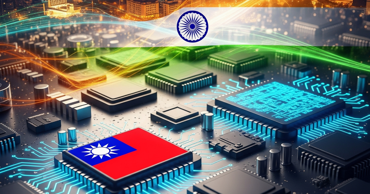 Taiwan Eyes Expanded Tech Footprint in India Amid Rising U.S. Demand