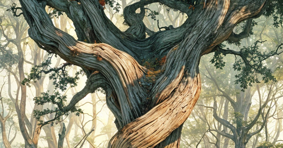 Le géant et l'arbuste