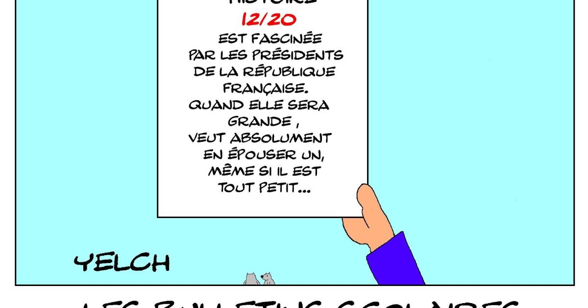 les bulletins scolaires de Carla Bruni : histoire