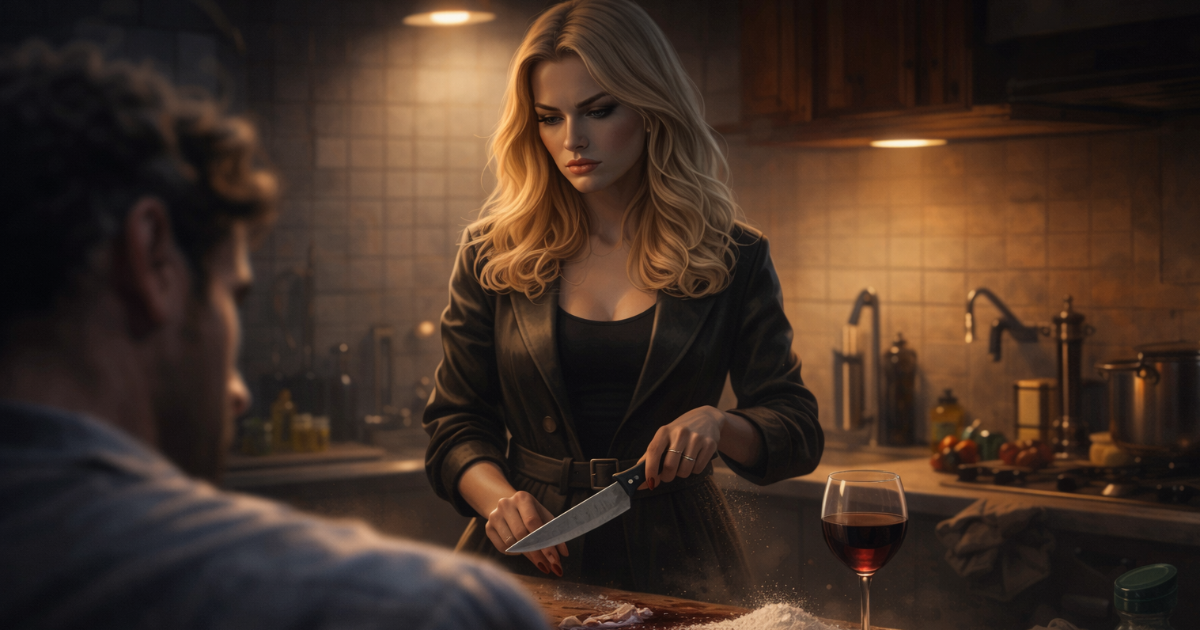 Cuisiner à deux n'est jamais une bonne idée.