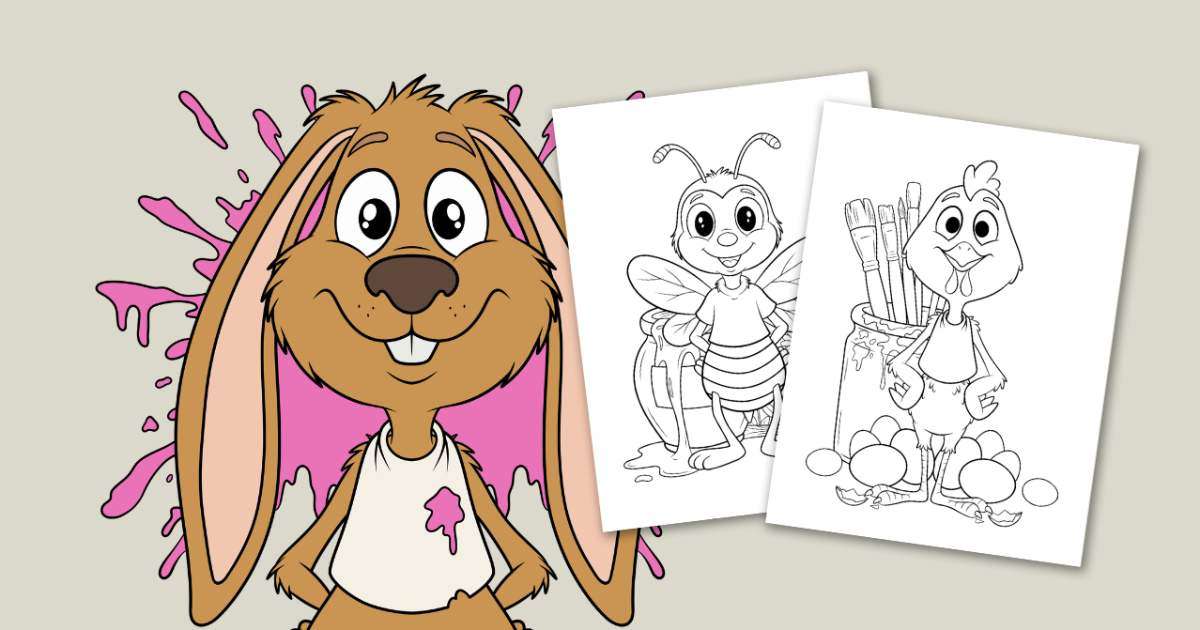 23 dessins d'animaux à colorier - le livre