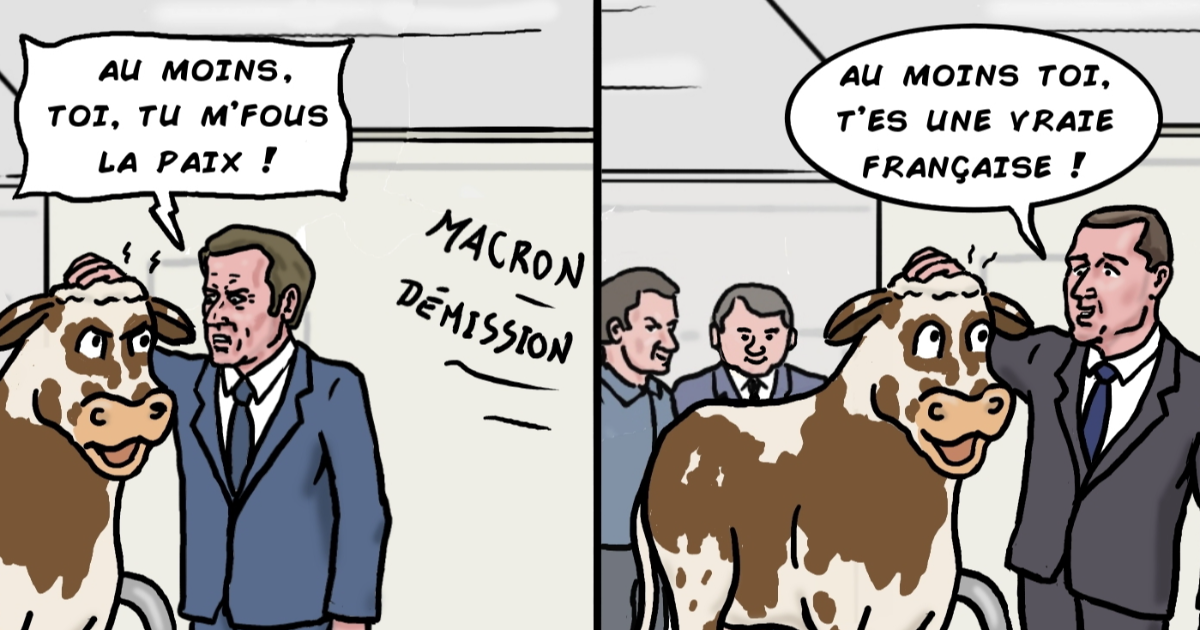 Oreillette, la super star du Salon de l'Agriculture !
