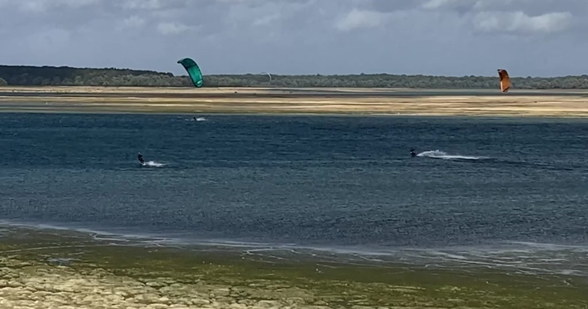 Coup de vent ce week-end sur le lac de la forêt d’Orient - tempête AMY
