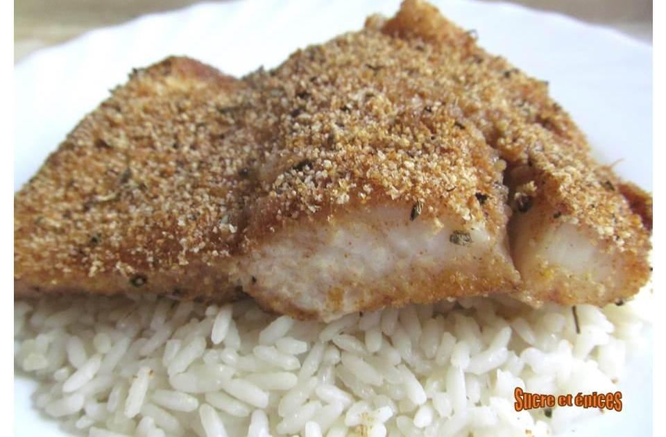 Filets de perche au four au parmesan et paprika