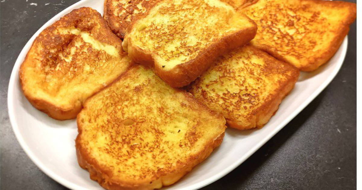 Brioche façon pain perdu - Recette en vidéo