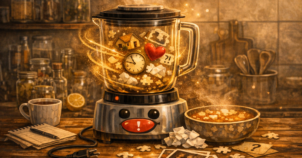 Le blender des jours trop lisses