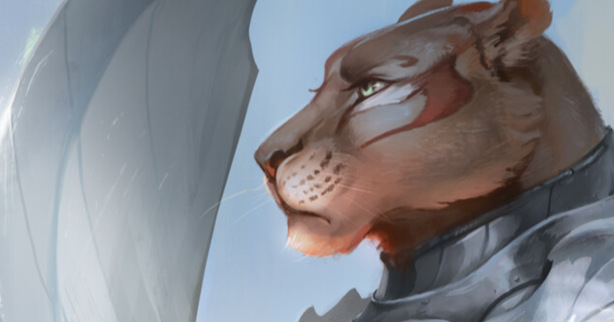 Character design - L'artiste de la savane
