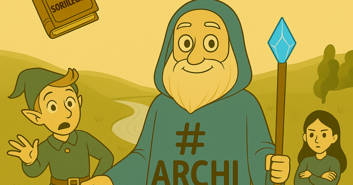 Je m'appelle Archibald ! Je suis le plus grand mage du royaume de Katam !