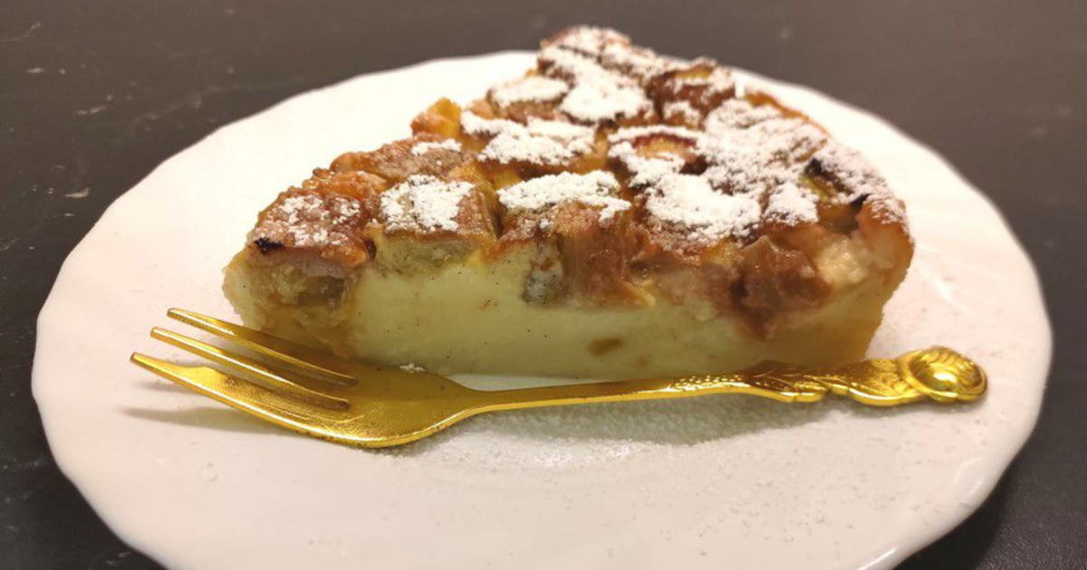 Clafoutis rhubarbe vanille - Recette en vidéo