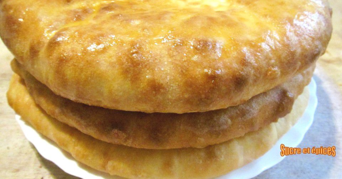 Tartes ossètes aux pommes de terre et au fromage (Kartofdjine)