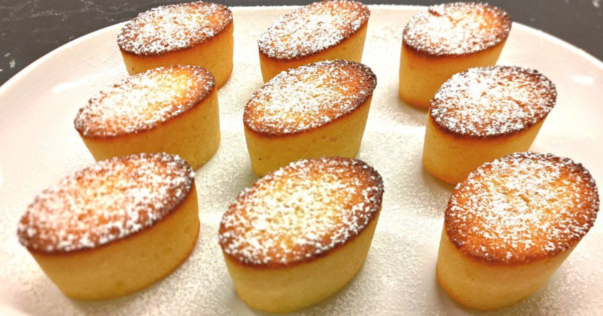 Financiers au citron - Recette en vidéo
