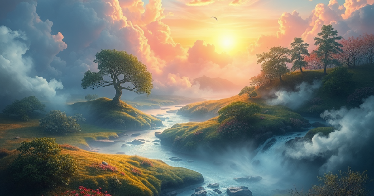 Paysage éphémère