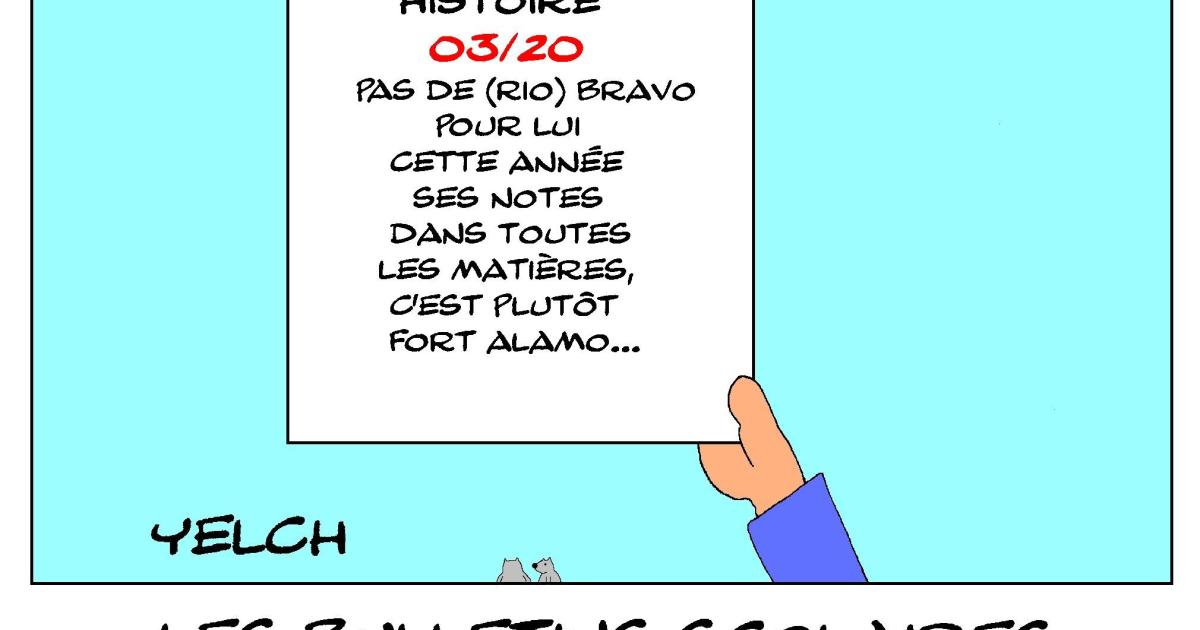 les bulletins scolaires de John Wayne : histoire