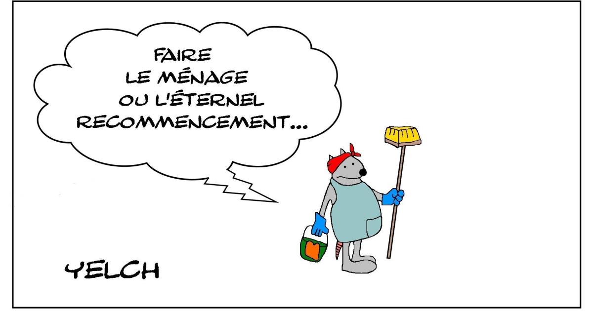 Le rat qui faisait le ménage