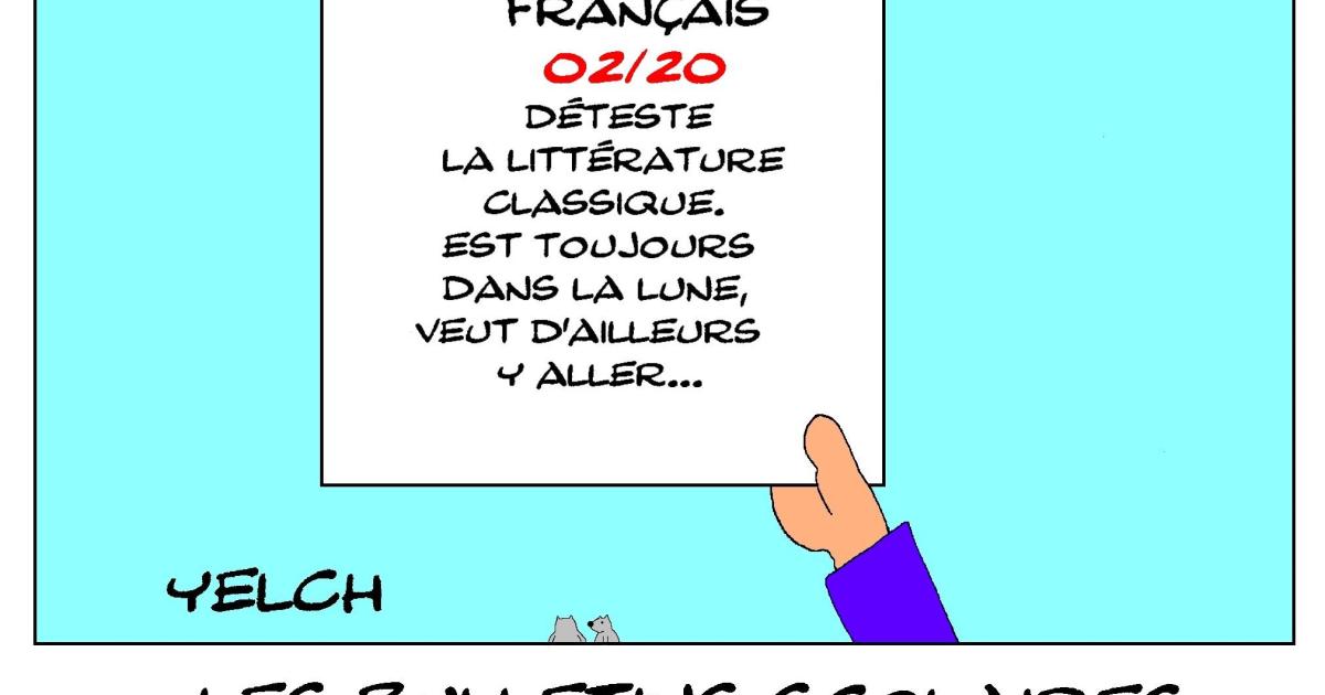 les bulletins scolaires de Jules Verne : français