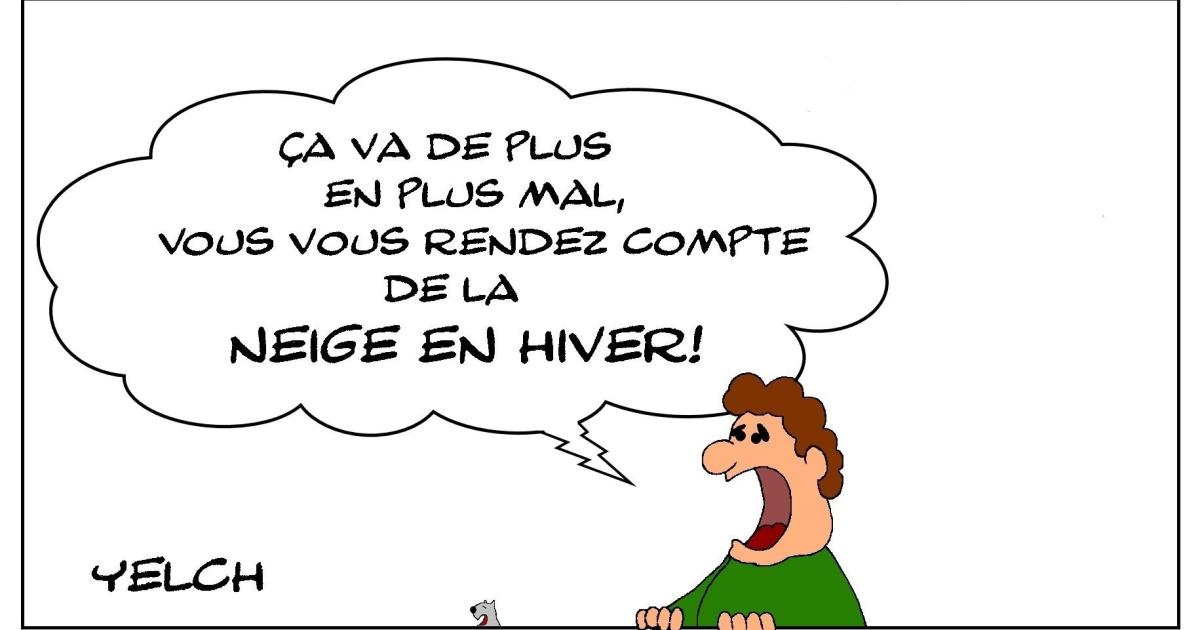 De la neige en hiver?
