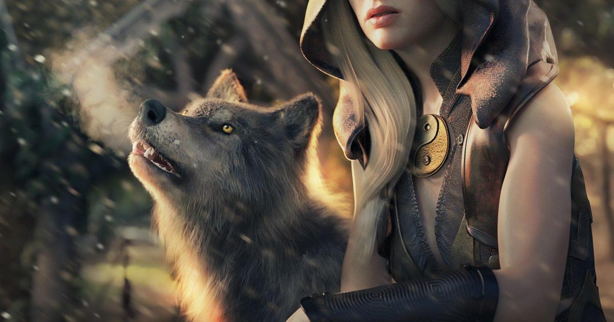 La jeune fille au loup