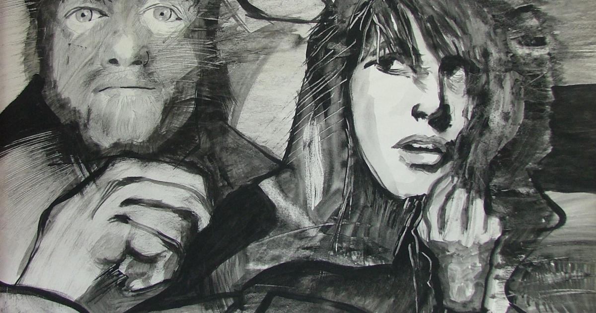 Peintures au fil du temps : 1985-2019 - Entre les lignes - 1995