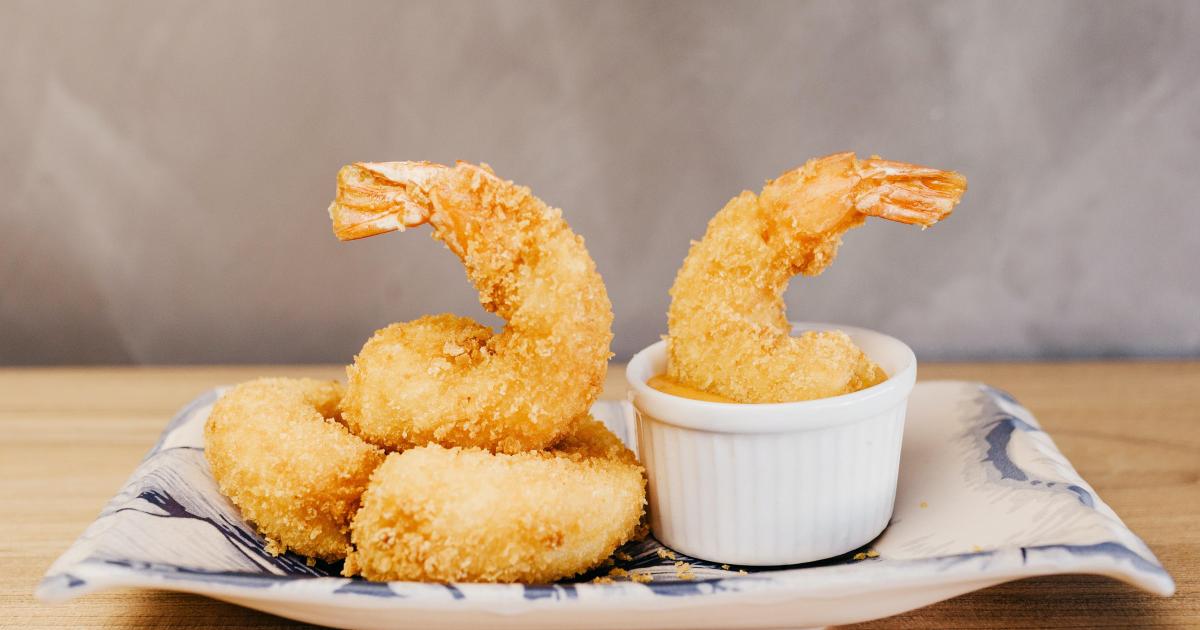 Beignets aux crevettes