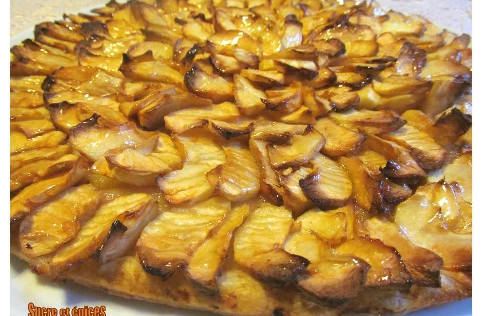 Tarte fine aux pommes
