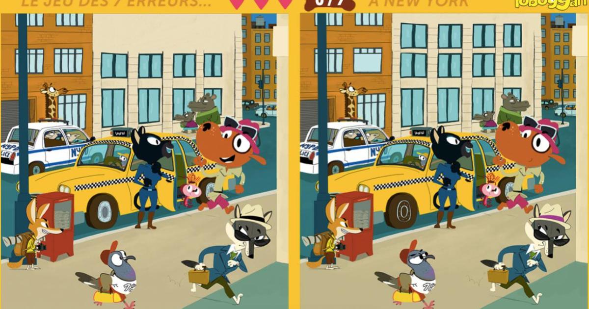 le jeu des 777 différences, beau coup d'humour pour agrémenter vos vacances !