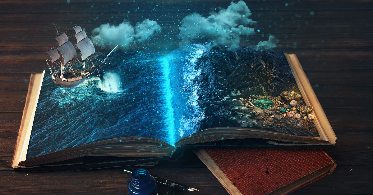 A livre ouvert