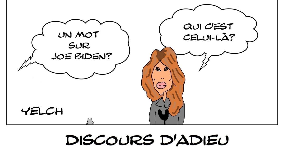 Discours d'adieu de Melania Trump