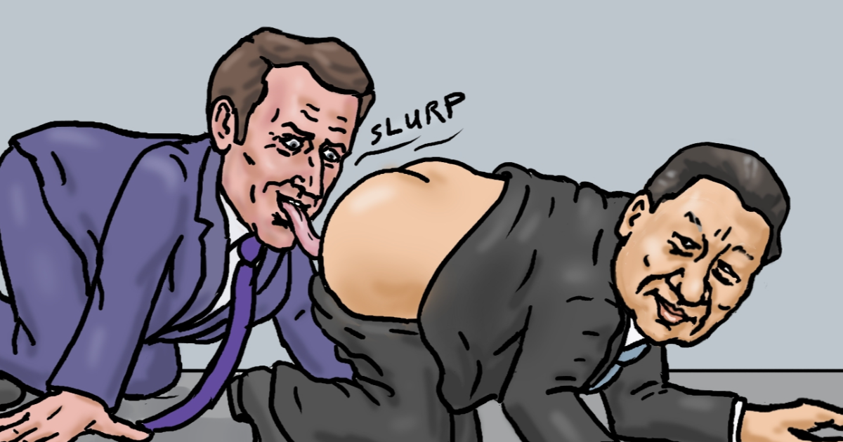 Macron "lèche le cul" de Xi Jinping