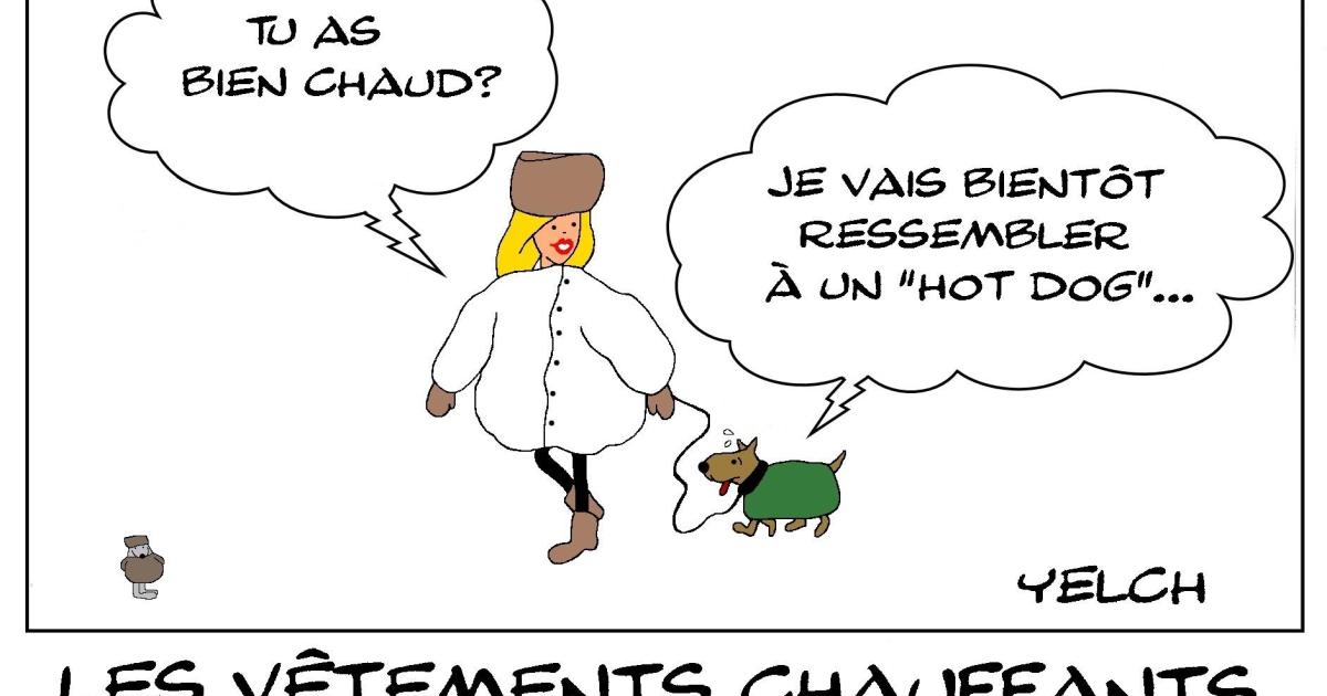 pour l'hiver , des vêtements chauffants mais pas trop
