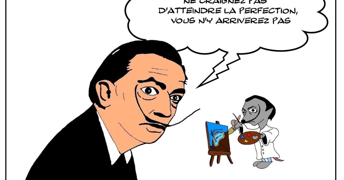 Dali et le rat Dali