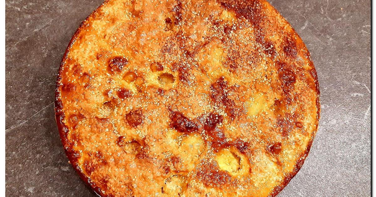 Tarte au sucre facile.