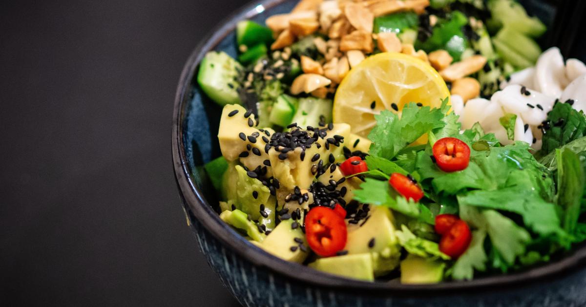 Salade sucrée-salée