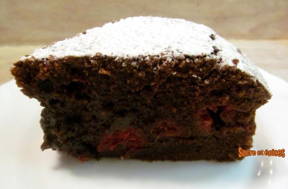 Gâteau au chocolat et aux framboises - Recette en video
