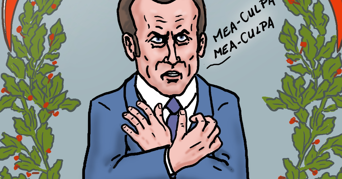 Macron et ses mea-culpa