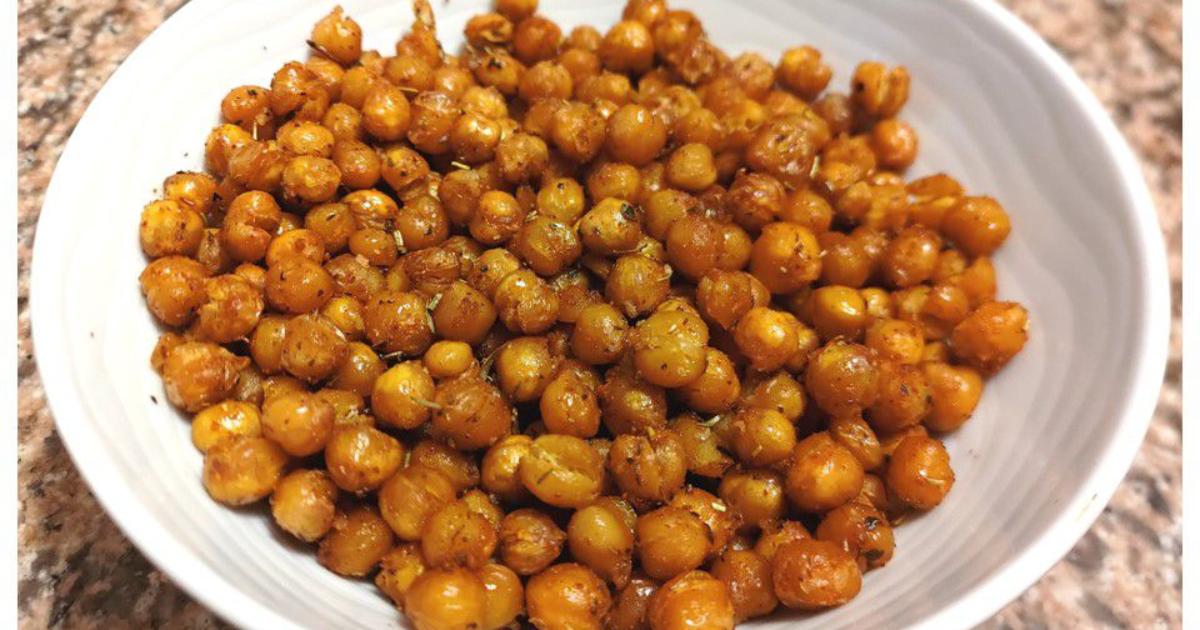 Pois chiches cuits au four - Recette en vidéo