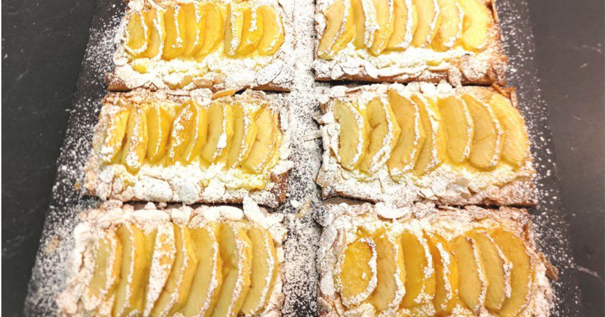 Feuilletés aux pommes à la crème pâtissière - Recette en vidéo