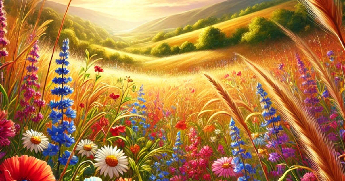 Dans les hauteurs de l'herbe folle