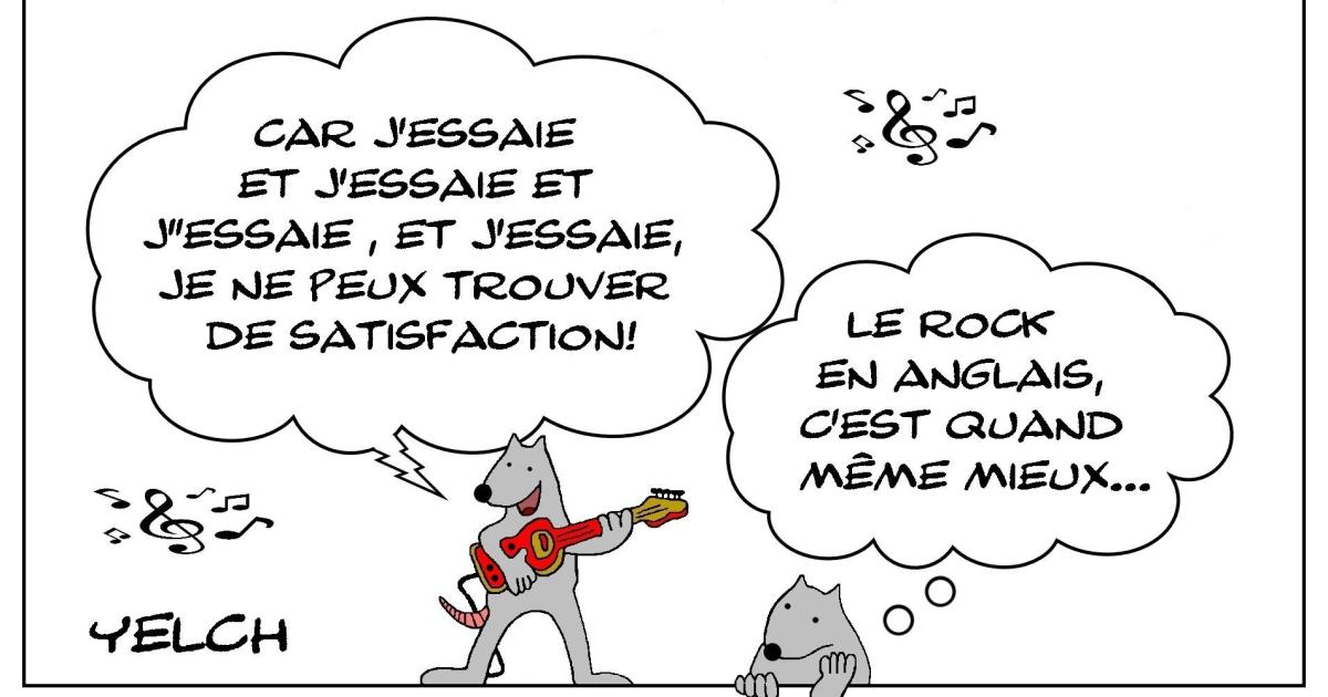 Le rat qui se trompait de langue pour chanter du Rock