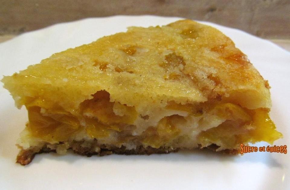 Gâteau renversé aux mirabelles