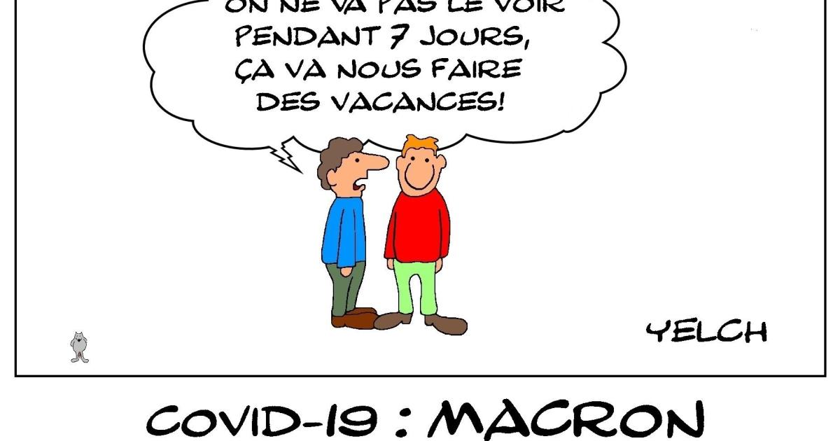 Macron enfin positif