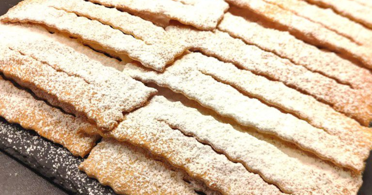Beignets italiens Chiacchiere au four - Recette en vidéo