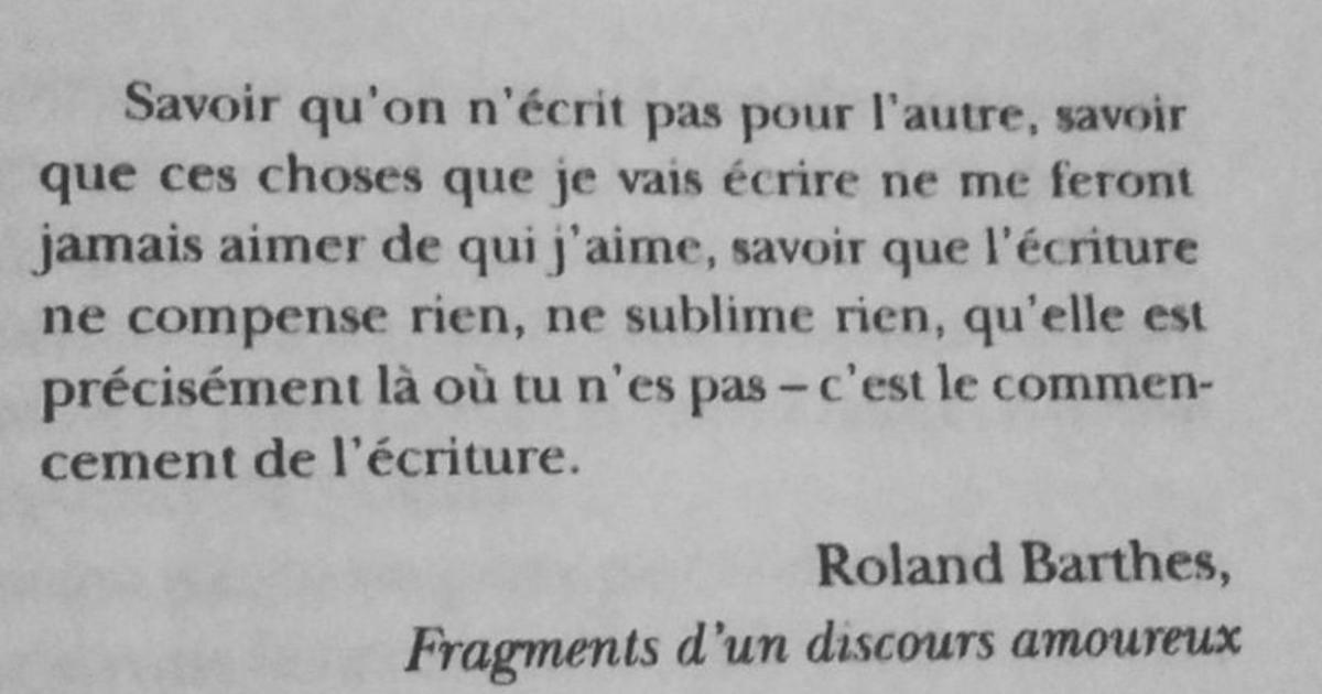 Se détacher de la vie d’après