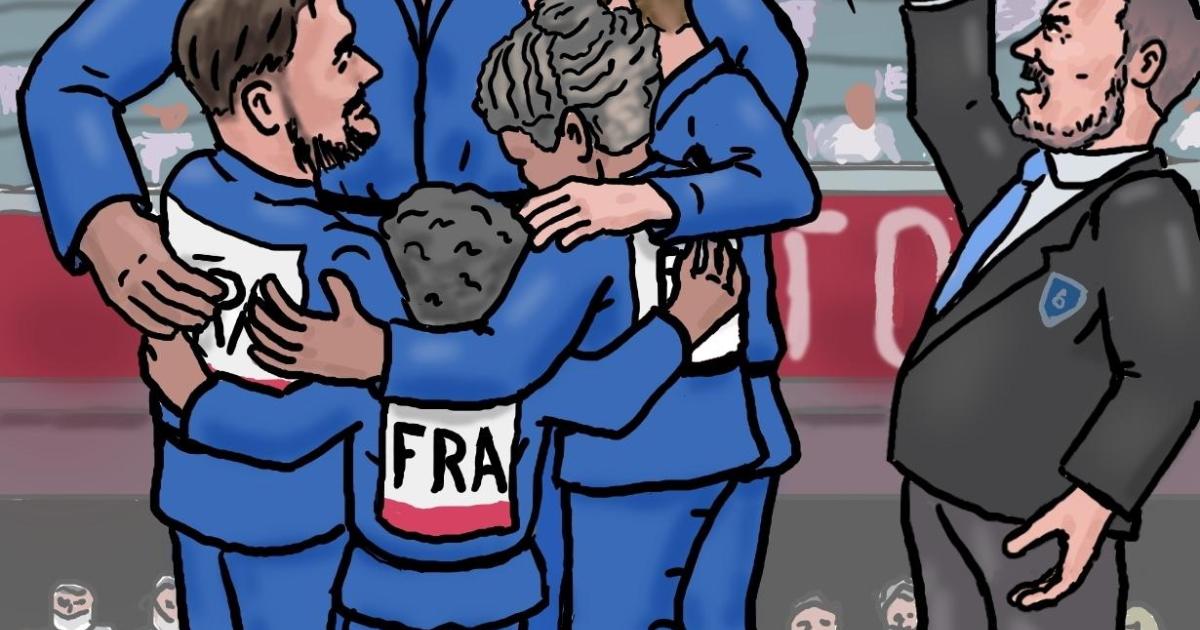 médaille d'or pour Teddy Riner et son équipe mixte