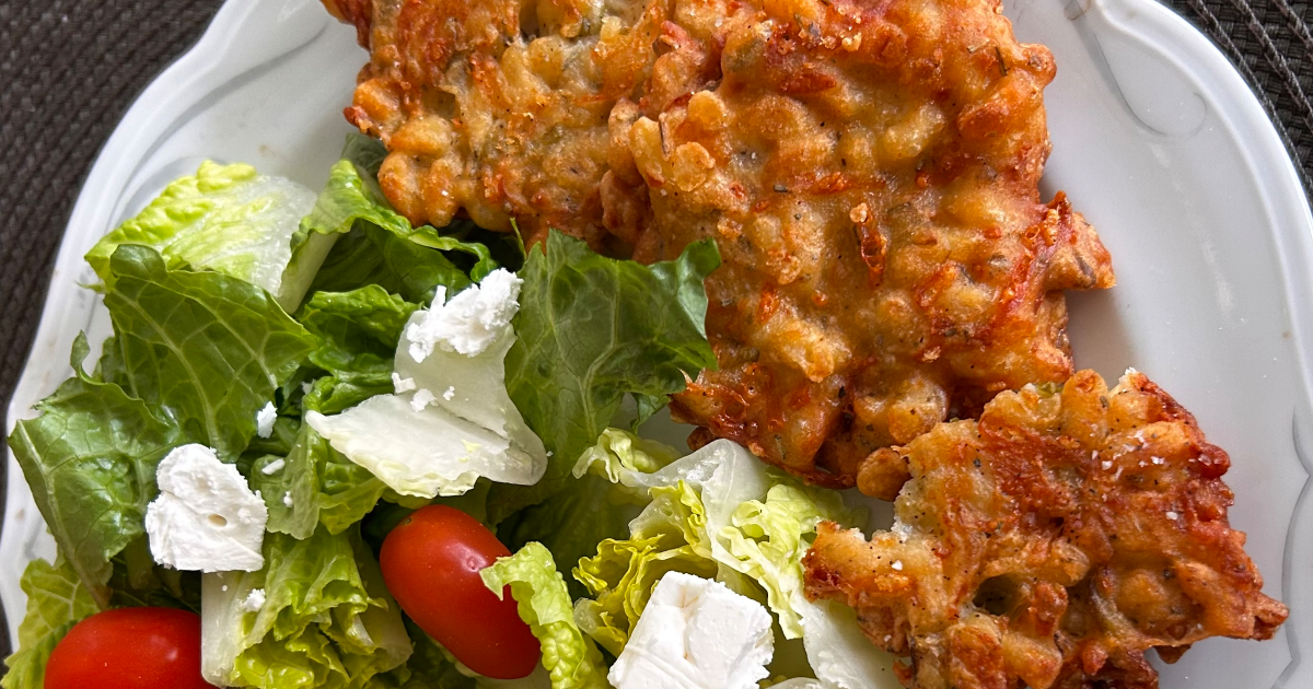 Les beignets de pâtes