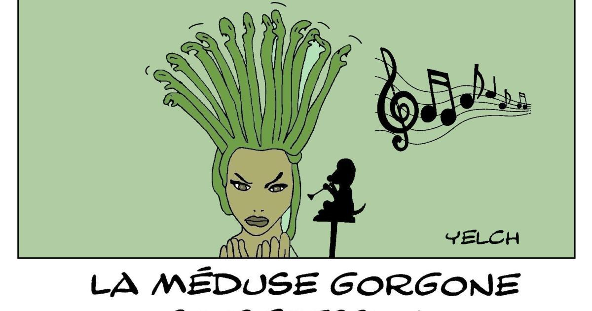 la Méduse Gorgone sous pression