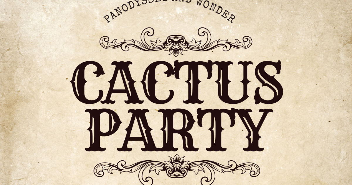 Cactus Party. #Pantober2026. J4